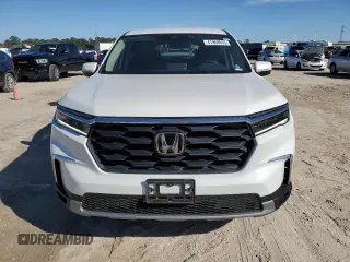 2025 Honda Pilot EX-L with VIN 5FNYG2H44SB003182, listed as a Copart auction lot 41969035 with 27,950 mi miles and Clean Title. Bid and sale history available at carsss.com. Image 5.