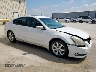 2005 Nissan Maxima 3.5 SL with VIN 1N4BA41E15C871007, listed as a Copart auction lot 53477855 with 166,595 mi miles and Salvage Title. Bid and sale history available at carsss.com. Image 4.