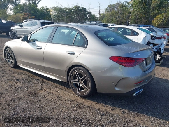 2023 Mercedes-Benz C 300 с VIN W1KAF4HB1PR103116, выставлен на аукционе IAAI как лот 40337656 с пробегом 16 849 миль миль и . История ставок и продаж доступна на DreamBid. Изображение 3.