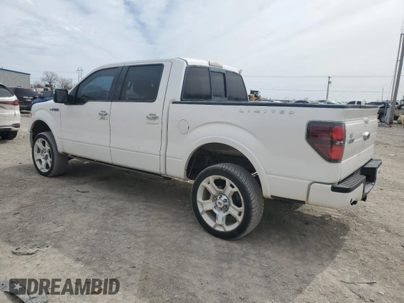 2011 Ford F-150 Lariat with VIN 1FTFW1E62BFB43589, listed as a Copart auction lot 47237045 with 93,947 mi miles and Salvage Title. Bid and sale history available at carsss.com. Image 2.