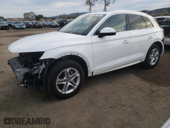 2018 Audi Q5 Premium Plus with VIN WA1BNAFY2J2204165, listed as a Copart auction lot 69651452 with 40,572 mi miles. Bid and sale history available at carsss.com. Image 1.