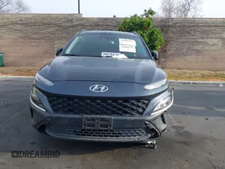 2022 Hyundai Kona SEL with VIN KM8K62AB6NU766779, listed as a IAAI auction lot 41889147 with 39,371 mi miles and . Bid and sale history available at DreamBid. Image 13.