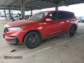 2019 Acura RDX w/A-Spec Pkg with VIN 5J8TC2H67KL016868, listed as a Copart auction lot 45867895 with 66,884 mi miles and Salvage Title. Bid and sale history available at carsss.com. Image 1.