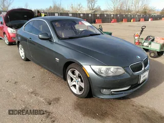 2011 BMW 3 Series 335i xDrive with VIN WBAKF9C56BE619143, listed as a IAAI auction lot 41765227 with 159,620 mi miles. Bid and sale history available at carsss.com. Image 1.