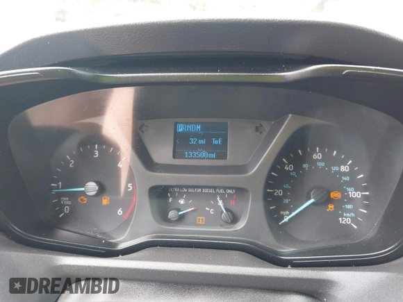 2015 Ford Transit with VIN 1FTNE2CV5FKA07968, listed as a IAAI auction lot 42693006 with 133,500 mi miles and . Bid and sale history available at DreamBid. Image 7.