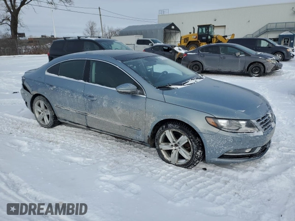 2014 Volkswagen CC Sport with VIN WVWBN7AN3EE523553, listed as a Copart auction lot 87627605 with 170,968 mi miles and Salvage Title. Bid and sale history available at carsss.com. Image 4.