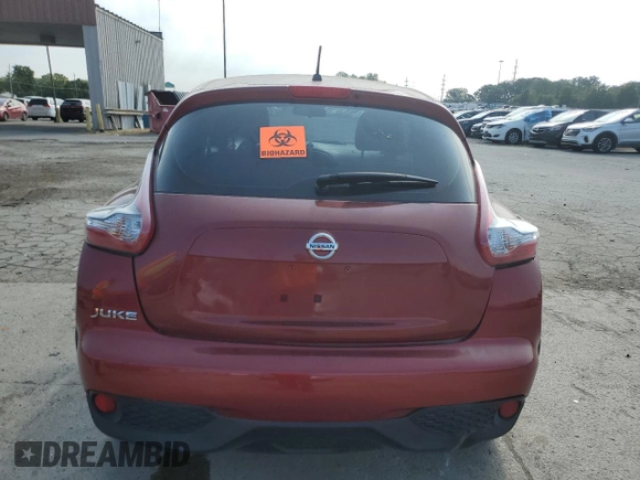2016 Nissan Juke SL with VIN JN8AF5MRXGT603382, listed as a Copart auction lot 70446894 with Not Provided miles and Clean Title. Bid and sale history available at carsss.com. Image 6.