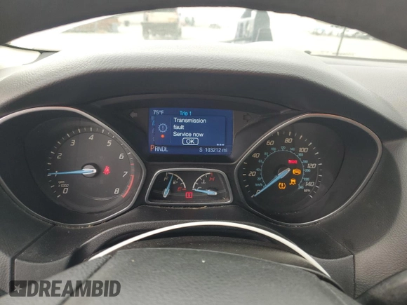 2014 Ford Focus SE with VIN 1FADP3F25EL339260, listed as a Copart auction lot 51902425 with 103,212 mi miles and Salvage Title. Bid and sale history available at carsss.com. Image 9.