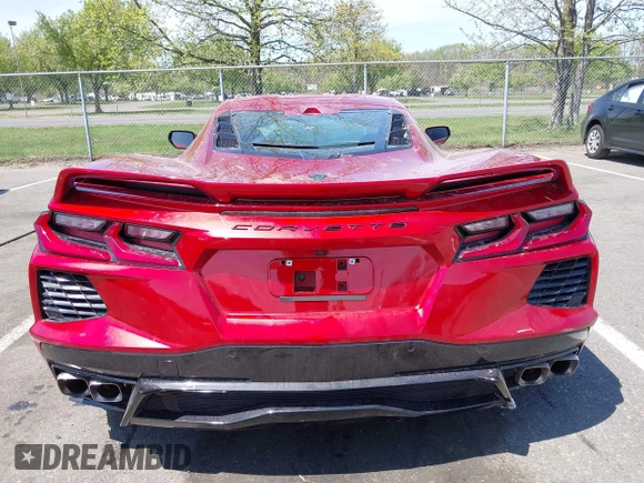 2023 Chevrolet Corvette 2LT z VIN 1G1YB2D43P5107409, wystawiony jako IAAI lot #42106263 z przebiegiem Nie podano mil oraz . Historia ofert i sprzedaży dostępna na DreamBid. Obrazek 15.