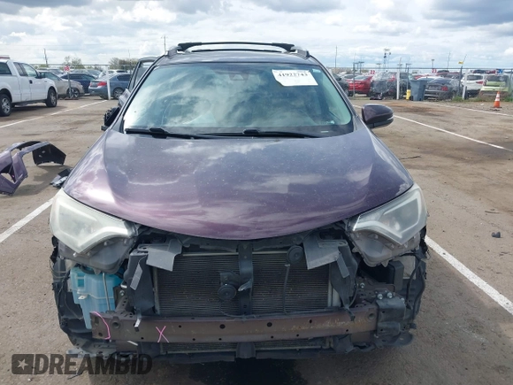 2017 Toyota RAV4 XLE with VIN 2T3WFREV6HW354078, listed as a IAAI auction lot 41922743 with 155,777 mi miles and . Bid and sale history available at DreamBid. Image 13.