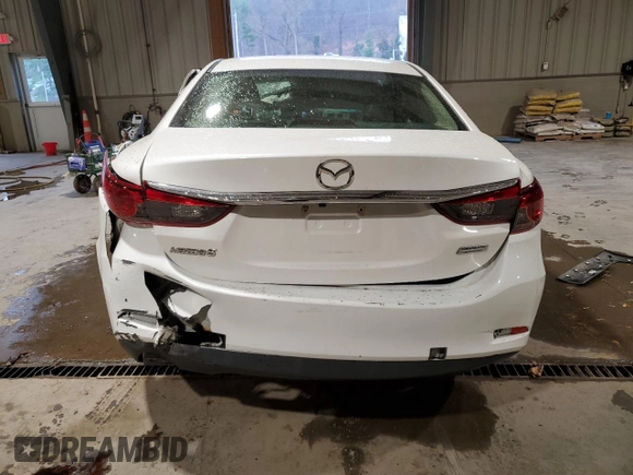 2017 Mazda 6 Sport with VIN JM1GL1U53H1148912, listed as a Copart auction lot 50496995 with Not Provided miles and Salvage Title. Bid and sale history available at DreamBid. Image 6.