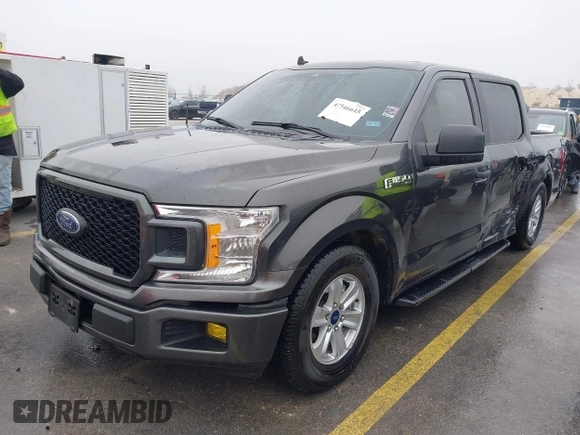 2020 Ford F-150 XL with VIN 1FTEW1CP5LKE36404, listed as a IAAI auction lot 41546645 with 60,372 mi miles. Bid and sale history available at carsss.com. Image 2.