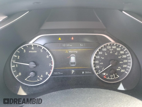 2015 Nissan Murano Platinum with VIN 5N1AZ2MH4FN247051, listed as a Copart auction lot 49885365 with 79,579 mi miles and Salvage Title. Bid and sale history available at DreamBid. Image 9.