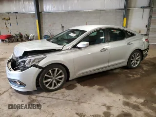 2015 Hyundai Azera with VIN KMHFG4JGXFA483312, listed as a Copart auction lot 51592085 with 92,219 mi miles and Salvage Title. Bid and sale history available at carsss.com. Image 1.