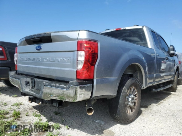 2022 Ford F-250 XL with VIN 1FT7X2ANXNED83035, listed as a Copart auction lot 76372644 with Not provided miles and Non repairable. Bid and sale history available at DreamBid. Image 3.