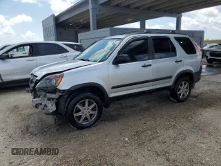 2006 Honda CR-V LX with VIN SHSRD68556U400752, listed as a Copart auction lot 54606295 with 148,055 mi miles and Clean Title. Bid and sale history available at carsss.com. Image 1.