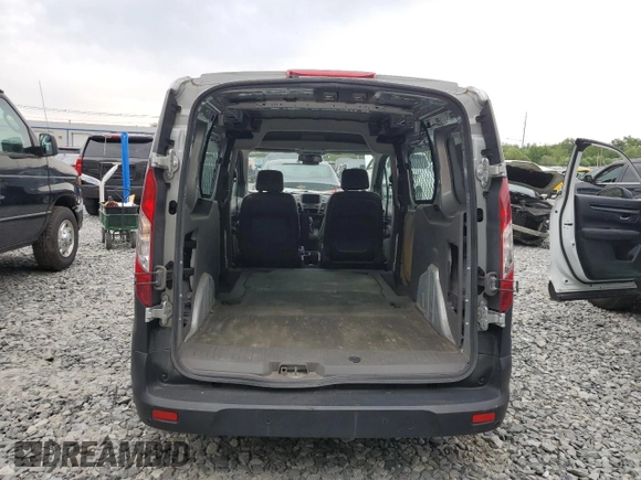 2022 Ford Transit Connect XL with VIN NM0LS7S21N1519765, listed as a Copart auction lot 60468335 with 126,462 mi miles and Salvage title. Bid and sale history available at DreamBid. Image 6.