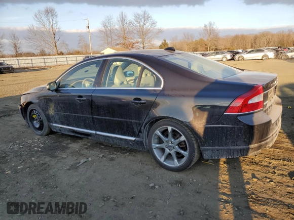 2011 Volvo S80 3.2L with VIN YV1952AS3B1135551, listed as a Copart auction lot 88975065 with 122,413 mi miles and Salvage Title. Bid and sale history available at carsss.com. Image 2.