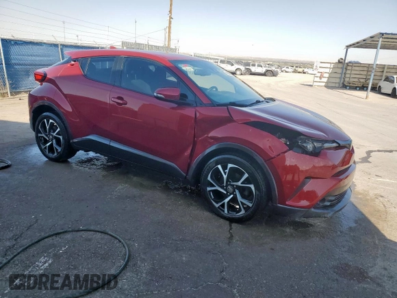 2018 Toyota C-HR XLE with VIN NMTKHMBX4JR041716, listed as a Copart auction lot 57573585 with 172,409 mi miles and Clean title. Bid and sale history available at DreamBid. Image 4.