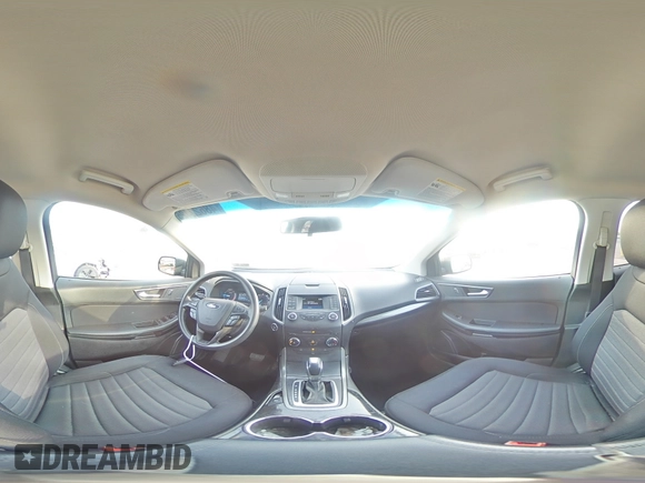 2017 Ford Edge SE with VIN 2FMPK4G9XHBC51201, listed as a Copart auction lot 48622425 with 49,286 mi miles and Salvage Title. Bid and sale history available at carsss.com. Image 14.