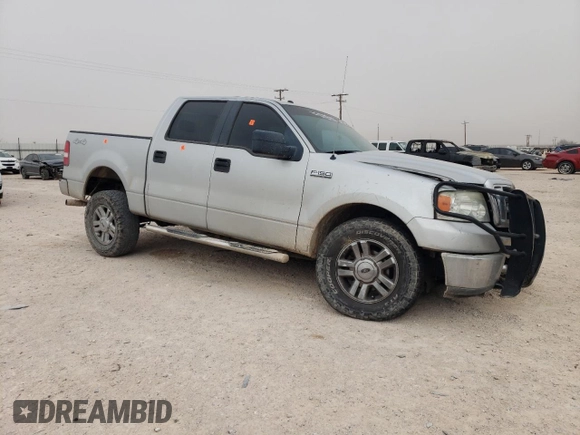 2008 Ford F-150 XL with VIN 1FTRW14W18KD46164, listed as a Copart auction lot 44452185 with 232,787 mi miles and Salvage Title. Bid and sale history available at carsss.com. Image 4.