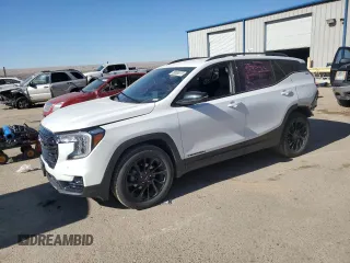 2023 GMC Terrain SLT with VIN 3GKALVEG4PL154145, listed as a Copart auction lot 89008375 with 55,445 mi miles and Salvage Title. Bid and sale history available at carsss.com. Image 1.