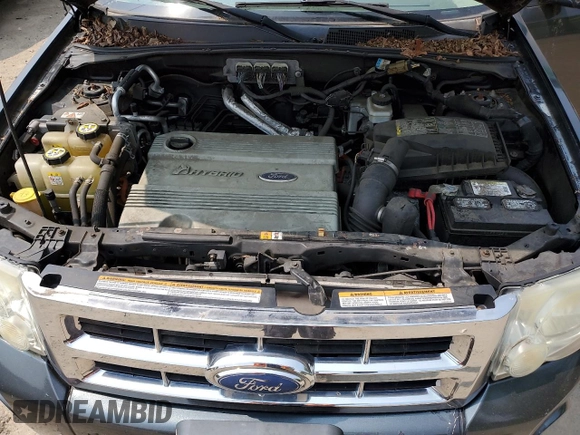 2008 Ford Escape Hybrid z VIN 1FMCU49H38KA03178, wystawiony jako Copart lot #59577115 z przebiegiem 223 992 mil mil oraz Szkoda całkowita • Salvage title. Historia ofert i sprzedaży dostępna na DreamBid. Obrazek 12.
