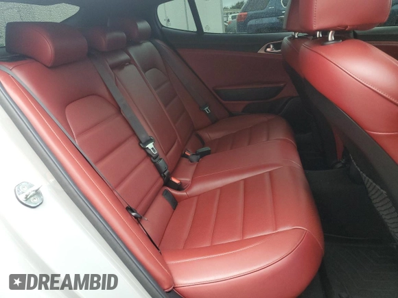 2021 Kia Stinger GT2 with VIN KNAE55LC2M6087846, listed as a Copart auction lot 73556274 with 59,168 mi miles and Salvage Title. Bid and sale history available at carsss.com. Image 10.