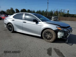 2020 Toyota Camry SE with VIN 4T1G11AK2LU322195, listed as a Copart auction lot 48366355 with 93,451 mi miles and Salvage Title. Bid and sale history available at carsss.com. Image 4.