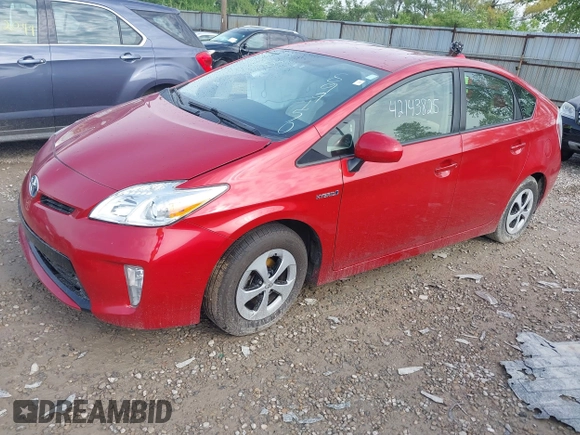 2015 Toyota Prius Four with VIN JTDKN3DU2F1899150, listed as a IAAI auction lot 42143825 with 199,405 mi miles and . Bid and sale history available at DreamBid. Image 18.