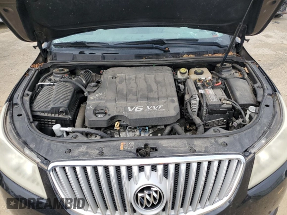 2012 Buick LaCrosse Premium 2 with VIN 1G4GF5E31CF163234, listed as a Copart auction lot 54696485 with 143,616 mi miles and Non repairable. Bid and sale history available at DreamBid. Image 11.