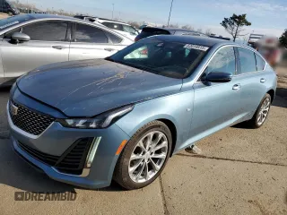 2024 Cadillac CT5 Premium Luxury z VIN 1G6DT5RW9R0116584, wystawiony jako Copart lot #52014915 z przebiegiem 11 658 mil mil oraz Czysty tytuł • Clean title. Historia ofert i sprzedaży dostępna na DreamBid. Obrazek 1.