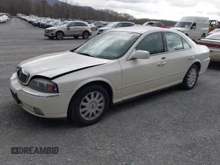 2005 Lincoln LS w/Luxury Pkg with VIN 1LNHM86S05Y640194, listed as a IAAI auction lot 41821098 with 196,063 mi miles. Bid and sale history available at carsss.com. Image 2.