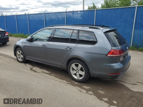 2019 Volkswagen Golf S z VIN 3VW117AU0KM522703, wystawiony jako Copart lot #60806215 z przebiegiem 166 768 mil mil oraz Szkoda całkowita • Salvage title. Historia ofert i sprzedaży dostępna na DreamBid. Obrazek 2.
