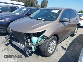 2019 Chevrolet Equinox LS with VIN 2GNAXHEV0K6202874, listed as a IAAI auction lot 41923435 with 75,453 mi miles and . Bid and sale history available at carsss.com. Image 2.
