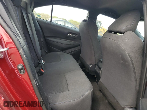 2022 Toyota Corolla SE with VIN 5YFS4MCE4NP105536, listed as a Copart auction lot 54096325 with 22,727 mi miles and Salvage Title. Bid and sale history available at carsss.com. Image 10.