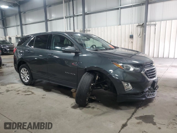 2018 Chevrolet Equinox LT with VIN 3GNAXJEV9JS644043, listed as a Copart auction lot 47387545 with 90,648 mi miles and Salvage Title. Bid and sale history available at DreamBid. Image 4.