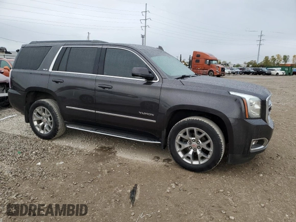 2018 GMC Yukon SLE with VIN 1GKS2AKC1JR336824, listed as a Copart auction lot 75837734 with 133,563 mi miles and Salvage Title. Bid and sale history available at carsss.com. Image 4.