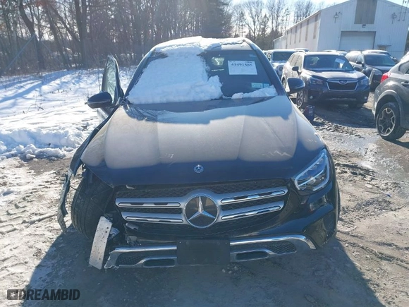2020 Mercedes-Benz GLC with VIN WDC0G8EB2LF712784, listed as a IAAI auction lot 41491585 with 51,021 mi miles. Bid and sale history available at carsss.com. Image 11.