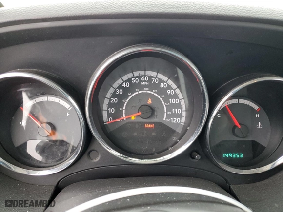2012 Dodge Caliber SE with VIN 1C3CDWBA4CD505907, listed as a Copart auction lot 44381345 with 149,353 mi miles and Clean Title. Bid and sale history available at carsss.com. Image 9.