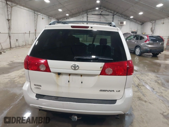 2008 Toyota Sienna with VIN 5TDZK23C98S198105, listed as a IAAI auction lot 41900816 with 165,607 mi miles and . Bid and sale history available at DreamBid. Image 16.