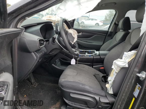 2021 Hyundai Santa Fe SE with VIN 5NMS14AJ0MH334653, listed as a Copart auction lot 51616905 with Not Provided miles and Salvage Title. Bid and sale history available at carsss.com. Image 7.
