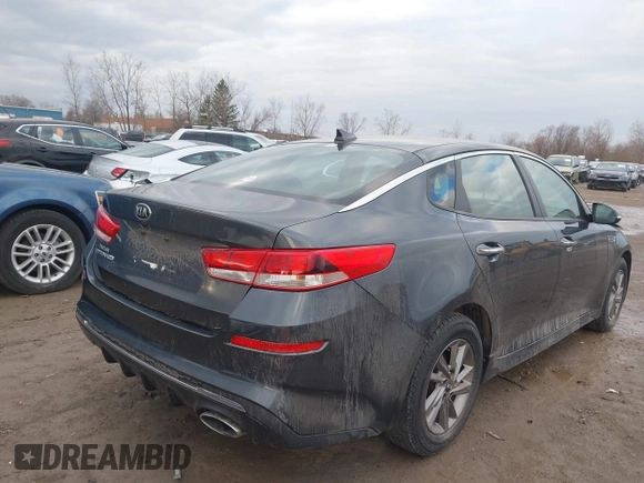 2020 Kia Optima LX with VIN 5XXGT4L34LG425064, listed as a IAAI auction lot 41811003 with 125,619 mi miles and . Bid and sale history available at carsss.com. Image 4.