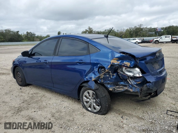 2017 Hyundai Accent SE with VIN KMHCT4AE5HU279435, listed as a Copart auction lot 87079404 with 126,166 mi miles and Salvage Title. Bid and sale history available at carsss.com. Image 2.