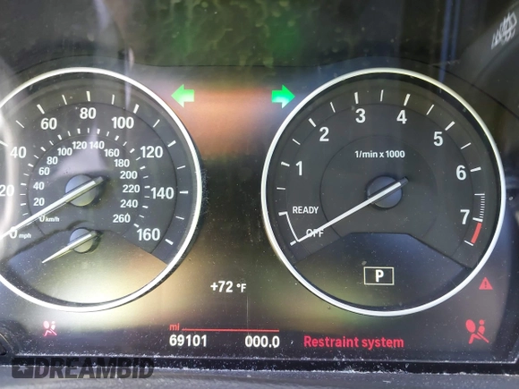 2016 BMW X1 xDrive28i z VIN WBXHT3C32G5E51855, wystawiony jako IAAI lot #41634237 z przebiegiem 69 101 mil mil oraz . Historia ofert i sprzedaży dostępna na DreamBid. Obrazek 7.