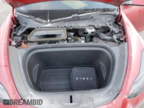 2020 Tesla Model Y Long Range z VIN 5YJYGDEE3LF011297, wystawiony jako Copart lot #42711345 z przebiegiem 103 803 mil mil oraz Szkoda całkowita • Salvage title. Historia ofert i sprzedaży dostępna na DreamBid. Obrazek 12.