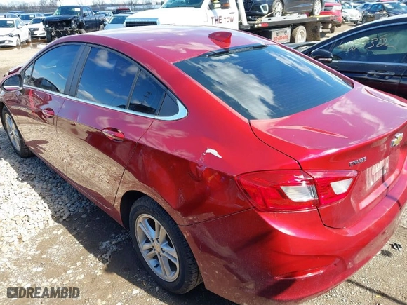 2018 Chevrolet Cruze LT with VIN 1G1BE5SM2J7105986, listed as a IAAI auction lot 41848216 with 189,988 mi miles. Bid and sale history available at carsss.com. Image 3.