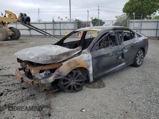 2015 Honda Accord Sport with VIN 1HGCR2F5XFA064486, listed as a Copart auction lot 54160845 with Not Provided miles and Non Repairable. Bid and sale history available at DreamBid. Image 1.