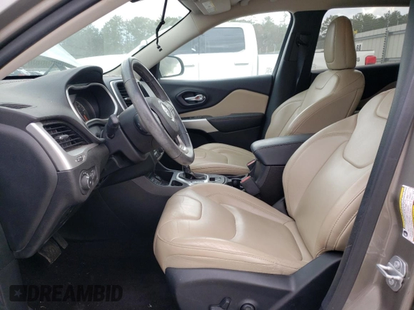 2017 Jeep Cherokee Limited with VIN 1C4PJLDS3HW573539, listed as a Copart auction lot 47948355 with 71,075 mi miles and Salvage Title. Bid and sale history available at carsss.com. Image 7.