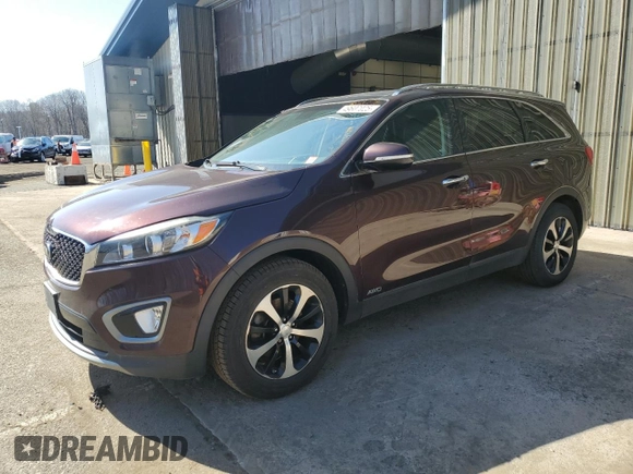 2016 Kia Sorento EX with VIN 5XYPHDA15GG065727, listed as a Copart auction lot 49607025 with 110,364 mi miles and Clean Title. Bid and sale history available at carsss.com. Image 1.